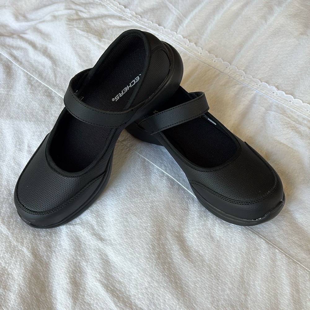 Skechers Black Mary Jane Shoea